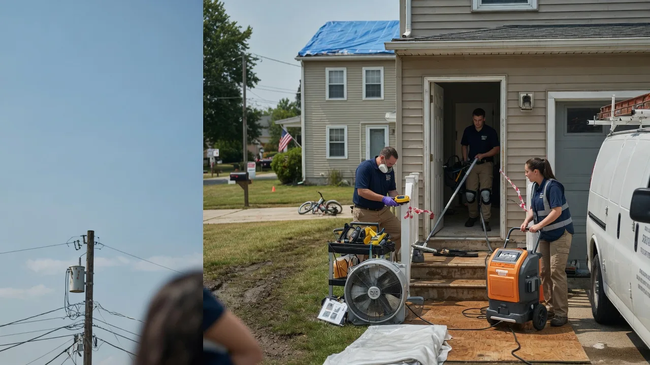 Water Damage Repair in Harmonsburg, PA near me